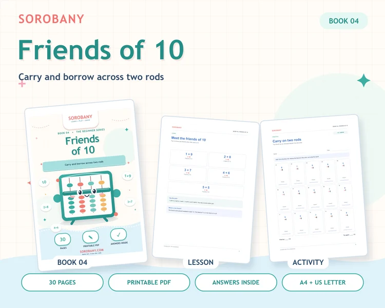 Friends of 10 — Inside the book — English